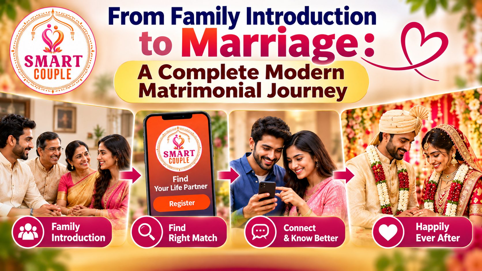 A Complete Modern Matrimonial Journey