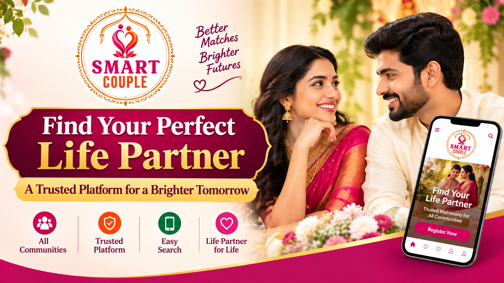 Same Caste Matrimonial Profiles